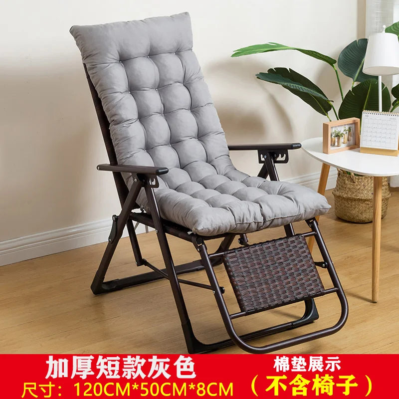 Thickened Chair Pad Backrest Pillow Foldable Bed Headboard Pillow Detachable Washable Modern Simple Style for Autumn And Winter