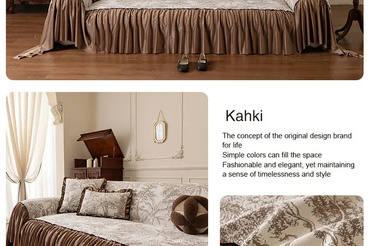 1 Piece Set Plant Stretchable Sofa Cover Non-slip Full Cover Dust Cover Bedroom Living Room Home Decoration 2/3/4 People