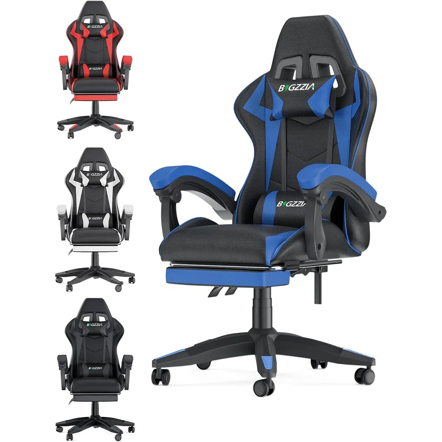 Ergonomic With Lumbar Gaming Chair With Footrest Gamer Chairs Cushion Headrest Silla Gamer Cadeira Computer Office Chair