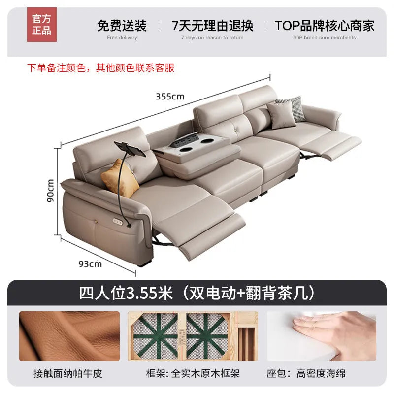Minimalist Single Electric Sofas Gray European Smart Massage Living Room Sofas Modern Style Sofa Wohnzimmer Furniture For Home