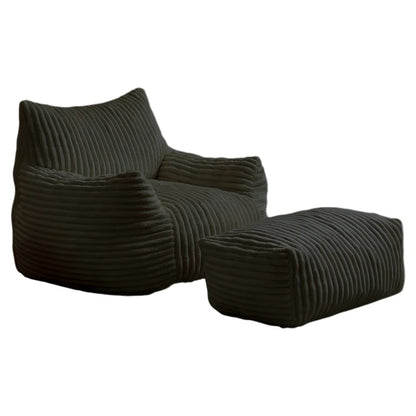 Reading Chair Bean Bag Chairs for Adults, Living Room Furniture, BeanBag Density Foam Couch, Floor Lazy Soft, Comfy Reading Nook