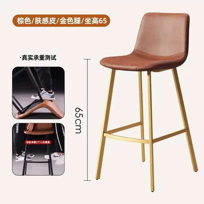 Luxury Office Bar Chair, Scratch resistant Outdoor European Bar Chair, Living Room Design, Taburetes Altos Cocina Home Furniture