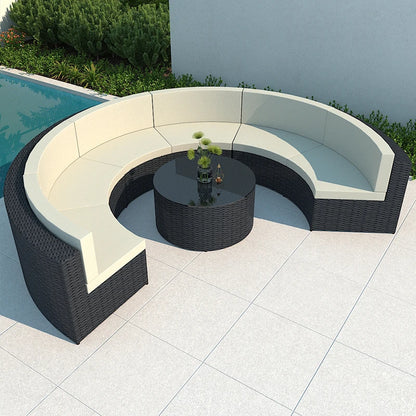 Customizable rattan sofa combination garden furniture