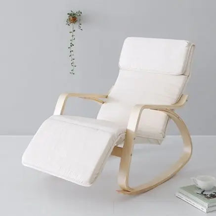 Modern Swivel Recliner Rocking Chair with Adjustable Footrest for Living Roompromote sales