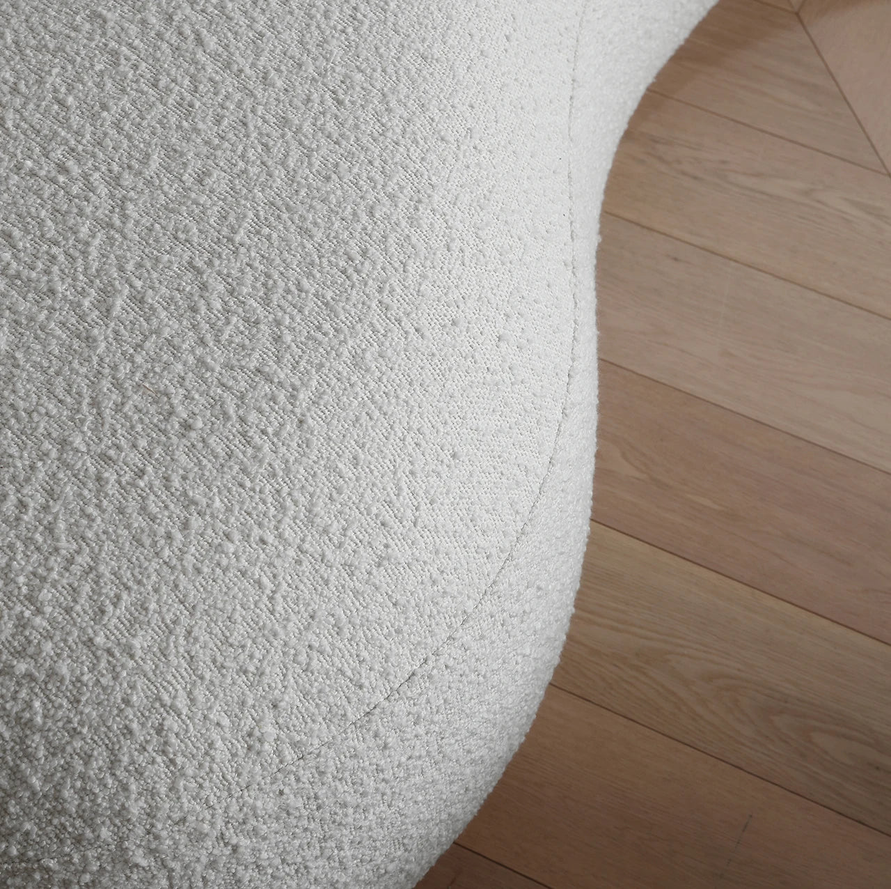 Living room Julep sofa Curved cashew sofa