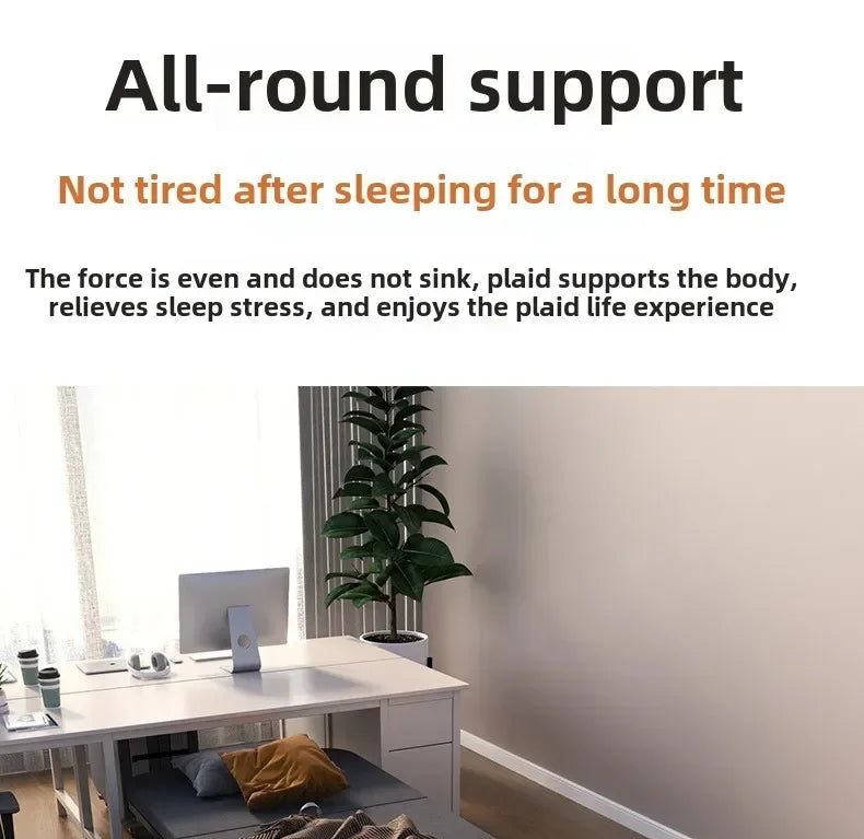 Rollaway bed Single office lunch break bed Nap bed Portable retractable hidden escort bed Rollaway bed Camp bed