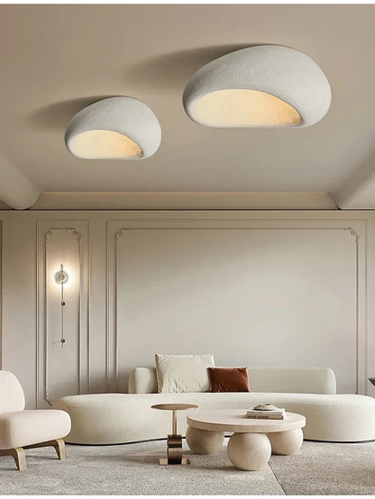 Wabi-Sabi Ceiling Light Modern Japanese Nordic Bedroom Lamp