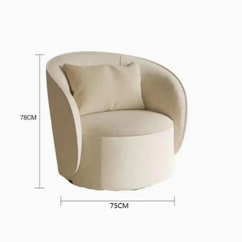 Y48 Nordic living room curved designer sofa hotel lobby multi-person combination sofa