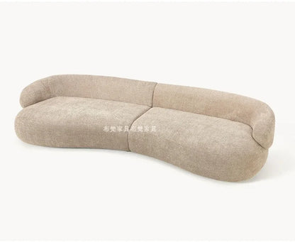 Designer Lounge Living Room Sofas Children Luxury Modern Nordic Sofas Canape Outdoor Curved Wood Divano Lounge Suite Furniture
