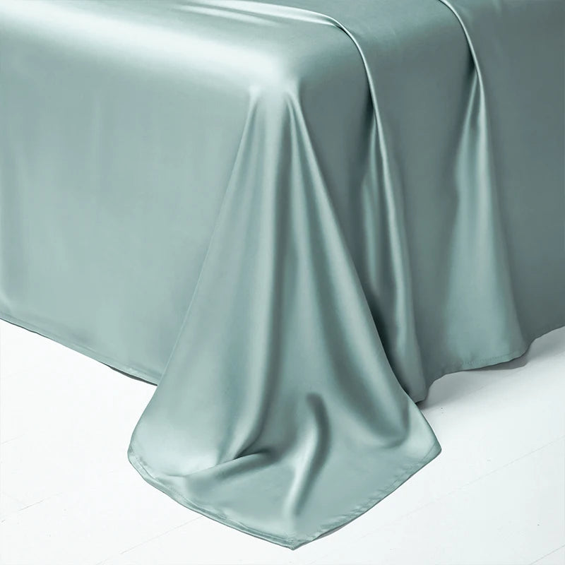 Premium 4/6pcs Egyptian Cotton Bed Sheet Set Soft Long Staple Cotton Bedding Set Luxury Silky Fitted Sheet Flat Sheet Pillowcase