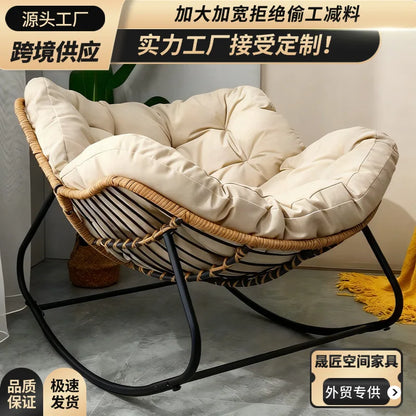 Adult Balcony Home Leisure Couch Sitting Room Single Sofa Internet Celebrity Rocking Chair