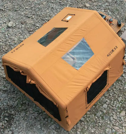 Outdoor Camping Tents for 3-4 People Fully Automatic Inflatable Marquee TC Cotton Camping Site Stargaze Canopies Canvas Marquee