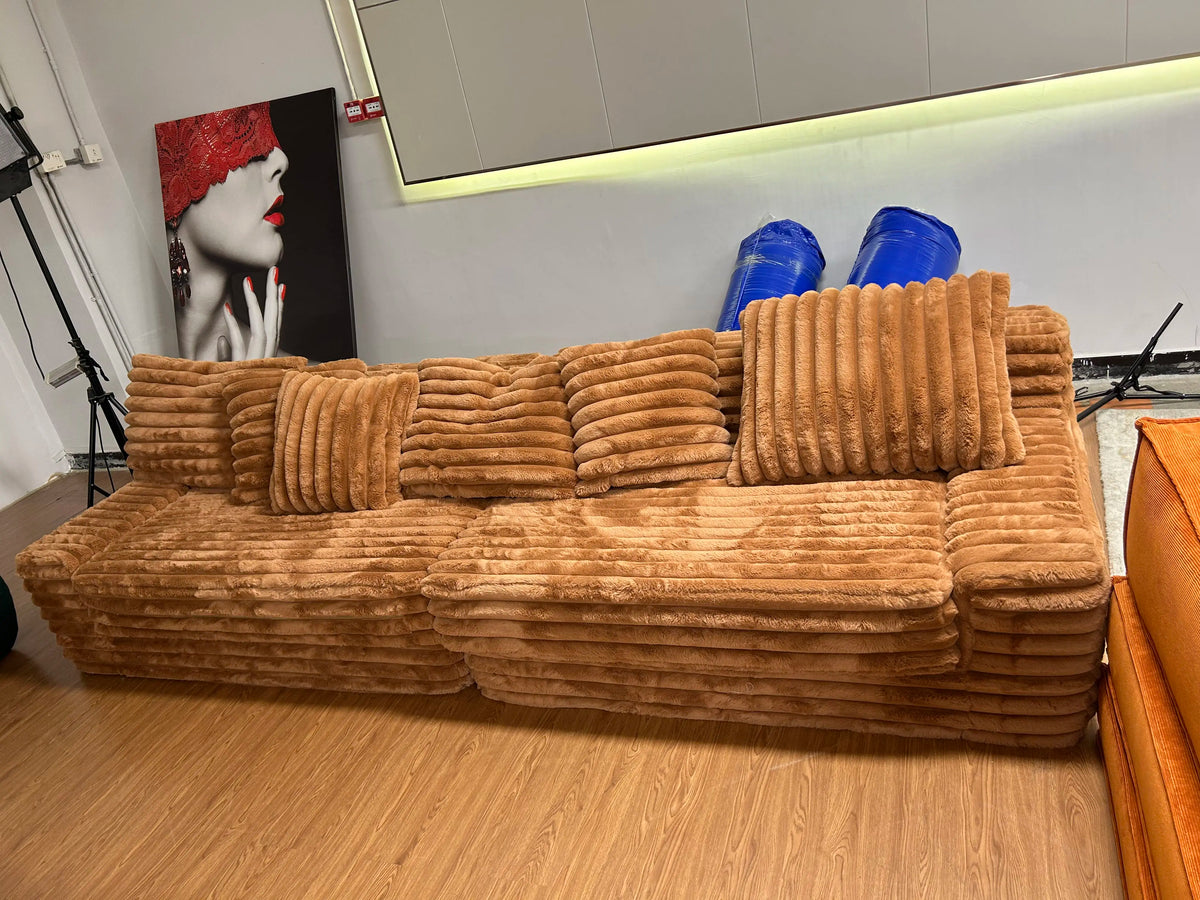 Family Minimalist Compression Sofa Luxury Sectional Italian Multifunctional Compression Sofa Relaxing Recliner Divano Furniture