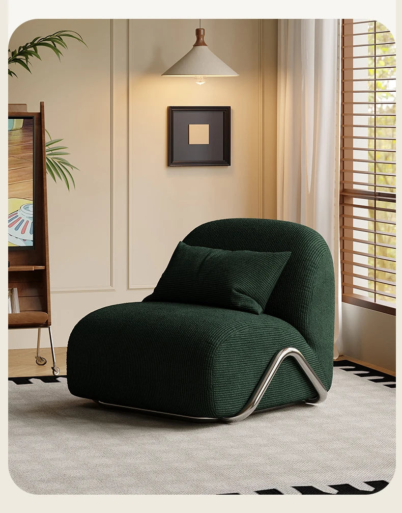 X2 medieval style advanced sense living room casual retro lazy carriage sofa single sofa chair