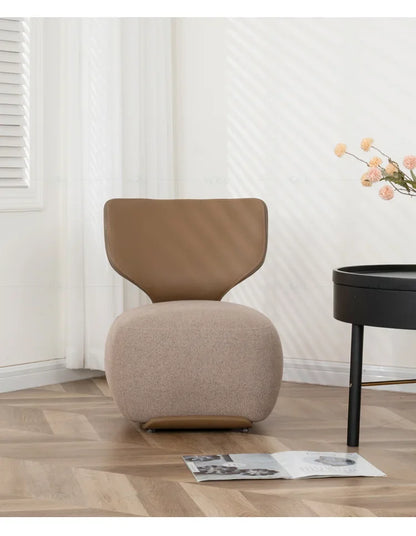 Luxury Fabric Living Room Chair Coffee Shop Living Room Lounges Chair Bedroom Sofa Furniture Low Stool Balcony Leisure Chair t