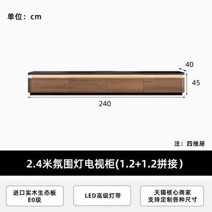 JC Storage Retro Design Tv Stand Coffee Table Lights Minimalist Floor Tv Stands Home Universal Mueble Para Televisor Furniture