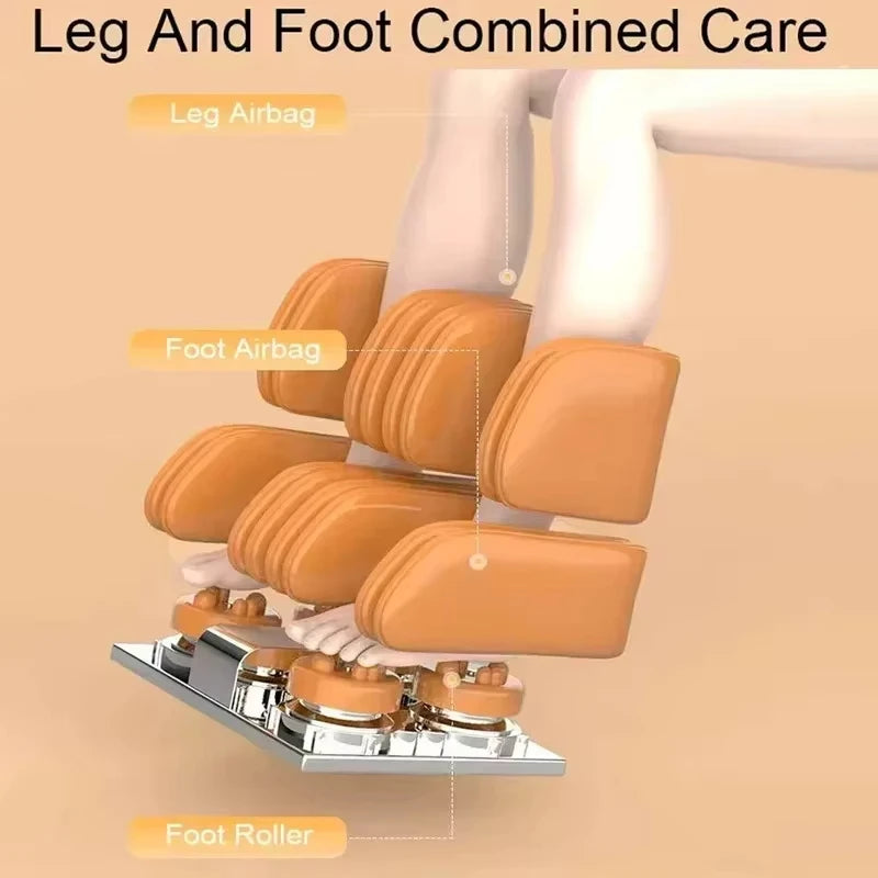 Comfortable 4D SL Track Massage Chair Zero Gravity Recliner Full Body Airbag Massage Sofa Touchscreen Office Chair 2026 Hot Sale