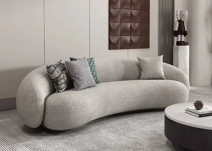 Minimalist Nordic Living Room Sofas Leather Recliner Designer Modern Sofas Luxury Lounge Balcony Cheap Divano Home Furniture