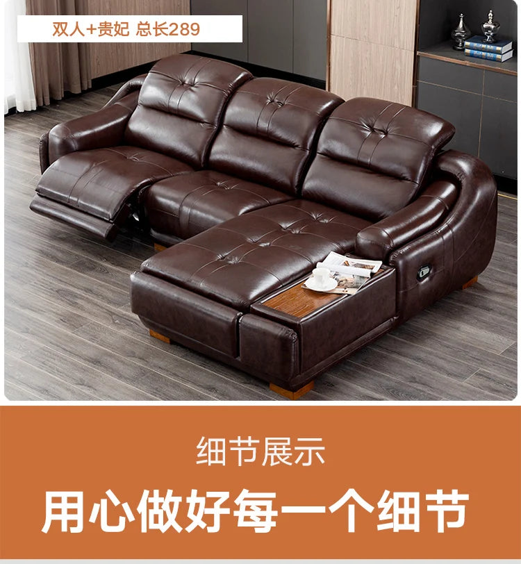 Extendeble Recliner Sofas Storage Luxury Electric Comfortable Sofas Cinema Bedrooms Sillas Para Sala De Estar Home Accessories