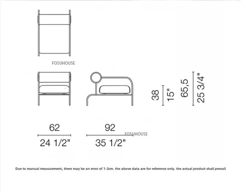Modern Simple Living Room Chair Nordic Designer Stainless Steel Single Sofa Chair Bedroom Leisure Backr Armchair Home Furniture