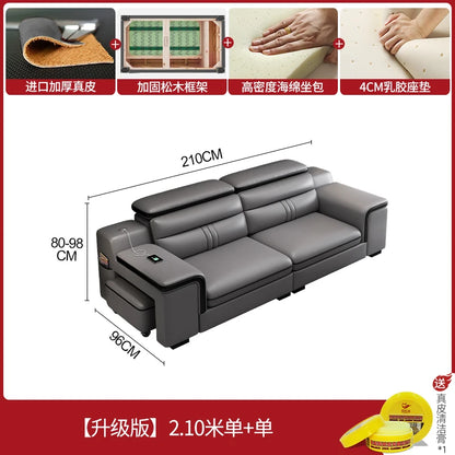 Family Multifunctional Sofas Minimalist Single Design Luxury Living Room Sofa Relaxing Nordic Woonkamer Banken Home Furniture