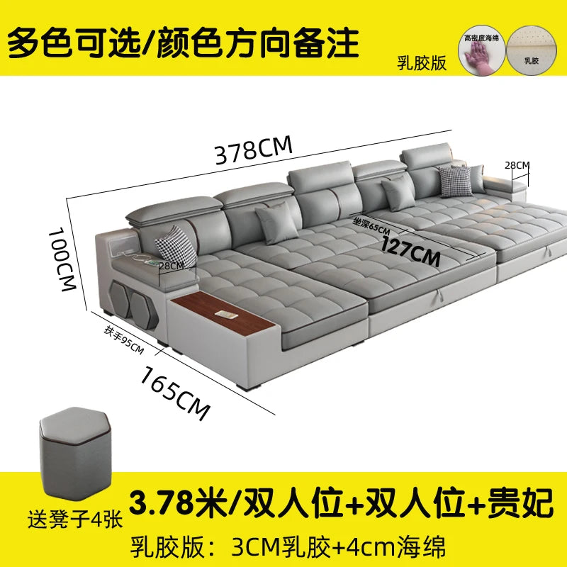 Multifunctional Nordic Recliner Sofas Bed Floor Foldable Modern Sofas Living Room Luxury Divani Da Soggiorno Home Furniture