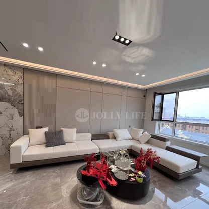 Elegant Luxury Living Room Sofas Italian Minimalist Comfortable Reclining Sofa Relaxing Balcony Muebles Postmodern Furniture