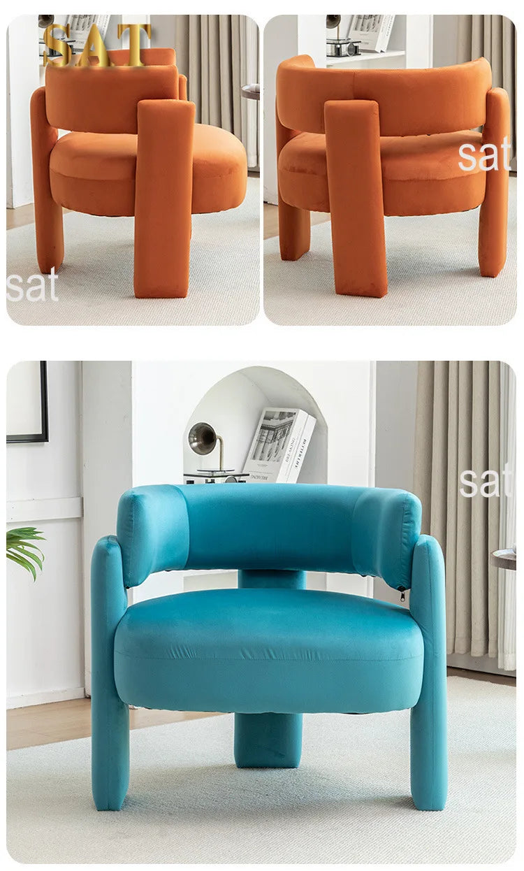 #For Luxury cream style new Chinese office simple integration super soft negotiation guest sofa chair leisure single chair