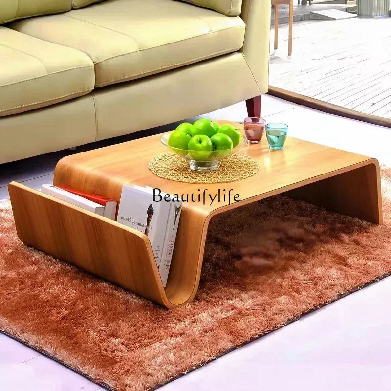 Creative Simple Modern Japanese Style Solid Wood Coffee Table Home Tatami Tea Table