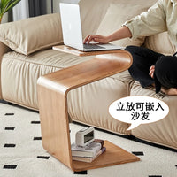New N-Shaped Coffee Table: Nordic Creative Solid Wood Living Room Sofa Side Table, Bedroom Corner Table & Balcony Coffee Table
