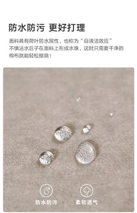 2025 new extremely simple modern cream style designer small apartment living room arc fabric sofa