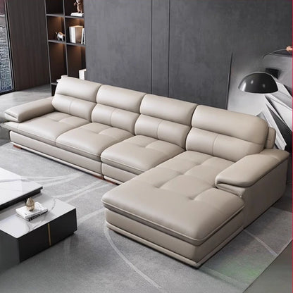 Real Minimalist Living Room Sofas Classic Sleeping Modern Lounge Sofa Leather Luxury Soft Couch Wohnzimmer Furniture For Home