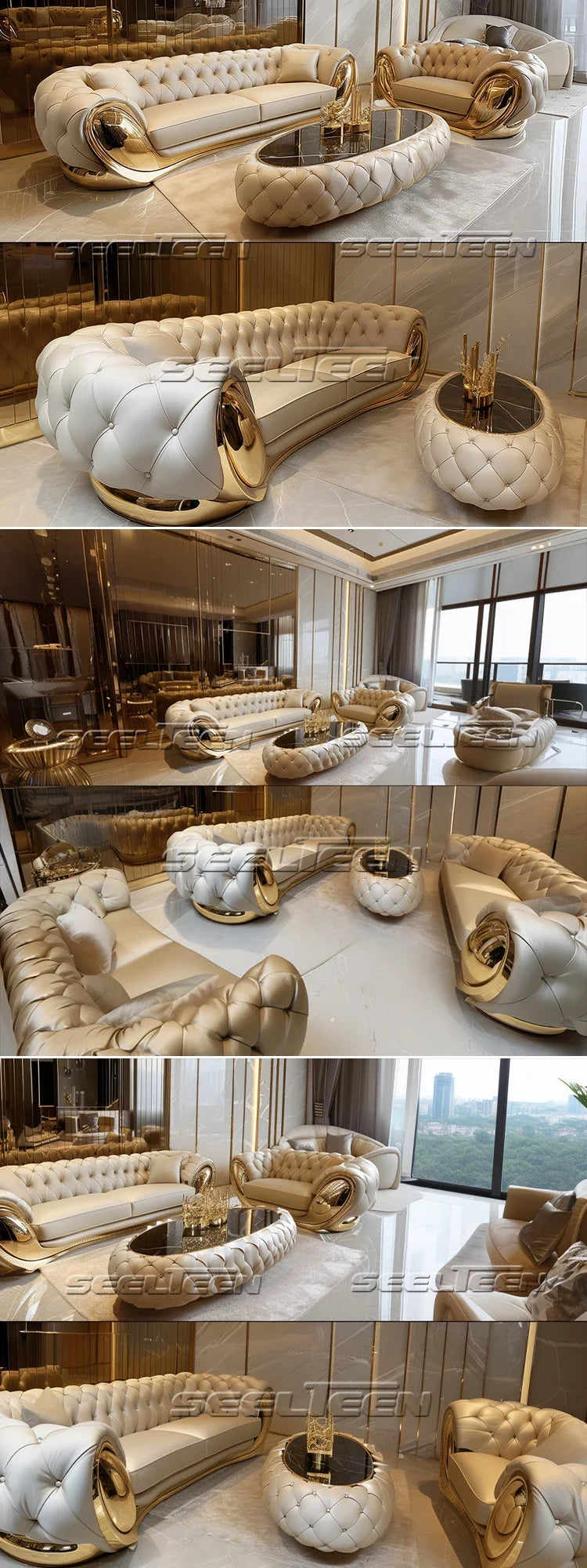 3 Seater Modern Elegant Wedding Sleeper Modernos Sofas De Salon Hot sales