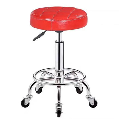 Bar Chair Bar Chair Stool Stool Haircut Chair Rotating Lifting Round Stool Backrest Pulley Chair Large Work Stool Supply