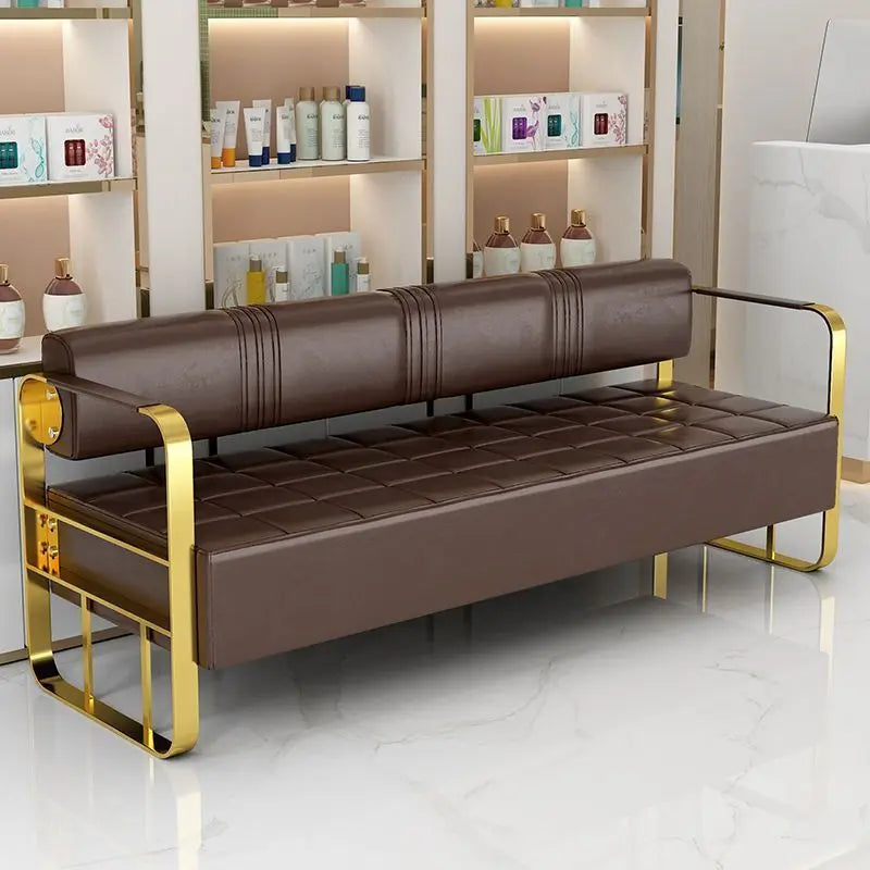 Cullinan Series Office Lobby Reception SofaHigh Resilience SpongeMetal FrameModern Ergonomic Design Multiple Colors