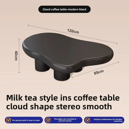 Clouds Tea Table House Lonely Wind Nordic Home Living Room Small Apartment Shaped Cream Simple Modern Tea Coffee Table Furniture