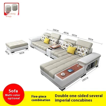 Modern Minimalist Adults Sofa Nordic Style Floor Ergonomic Living Room Sofa Canape Chaise Comfort Canape Salon Home Furniture