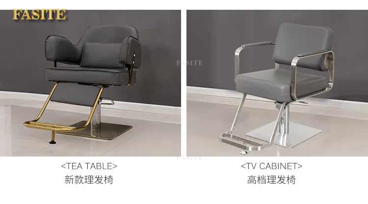 Double-sided mirror table for tgf barber shop, special for dyeing and ironing double-sided mirror hair salon for hair salon