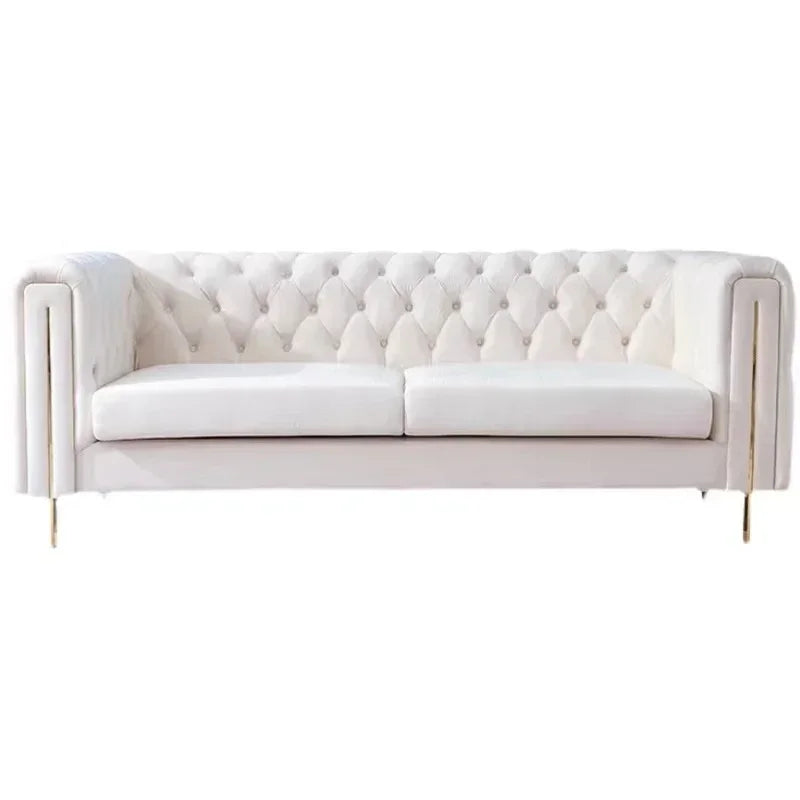 Simple Modern Soft Sofa Chair Living Room Fancy Designer Lounge Sofa House Loveseat Woonkamer Banken Apartment Furniture sofá