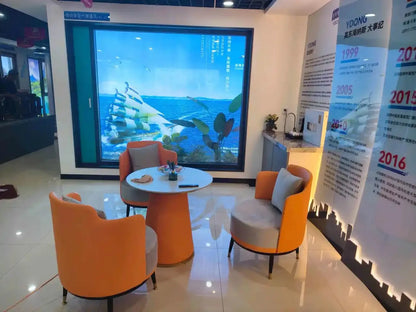 Office Furniture Set Meeting Table And Chairs Combination for Reception Room Lounge Sofa And Coffee Table
