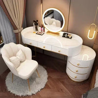 Dresser Stand Makeup Vanity Table Modern White Bedroom Desk Makeup Table Beautys Storage Coiffeuse De Chambre Home Furniture
