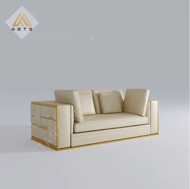 Modern Sofa Sectional Luxury 1/2/3 Seat Sofa Set Hot Sale Genuine Leather Upholstery Furniture for Living Room Sofa Couch