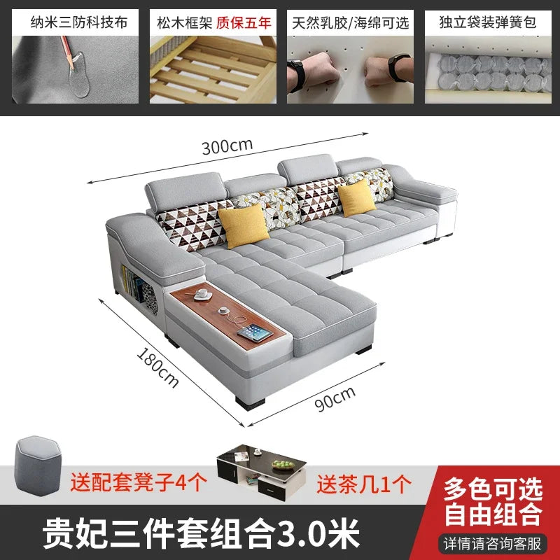 +··Creative Minimalist Living Room Sofas Lazy Nordic Leather Sofas Designer Living Room Sofas Lounge Koltuk Takımı Home Furnitur