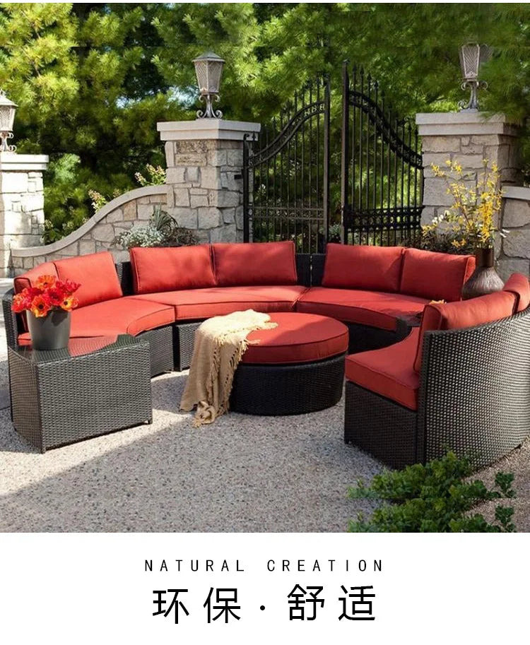2022 Cheapest Garden Sofas Rattan Outdoor Furniture