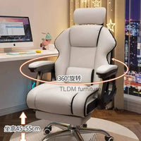 Ergonomic Office Chair Gaming Wheels Glides Comfy Luxury Office Chair Computer Boys Aesthetic Sillas De Oficina Decoration