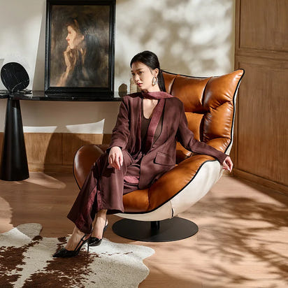 Luxury Modern Nordic Lazy Single Sofa Chair Leisure Chair Living Room Balcony compressed Table pliante sofa in the living room