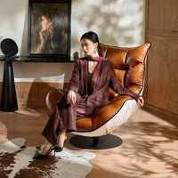 Luxury Modern Nordic Lazy Single Sofa Chair Leisure Chair Living Room Balcony compressed Table pliante sofa in the living room