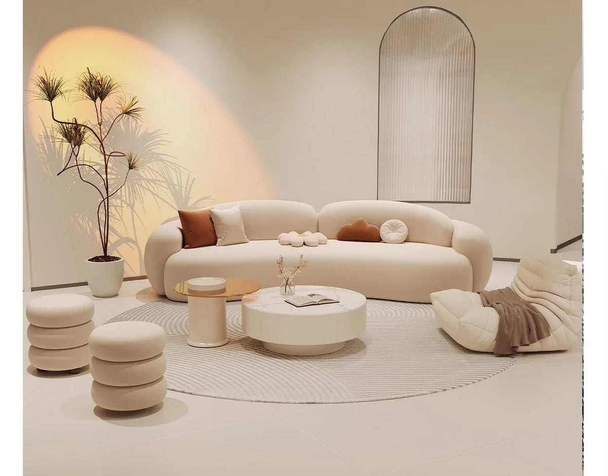 Lazy Classic Living Room Sofas Floor Designer Cushion Comfortable Sofa Elegant Relax Meuble De Salon Furniture Accessories