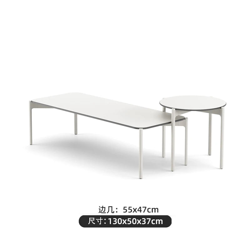Outdoor leisure sofa, courtyard balcony, coffee table combination, outdoor outdoor garden, rattan woven leisure furniture