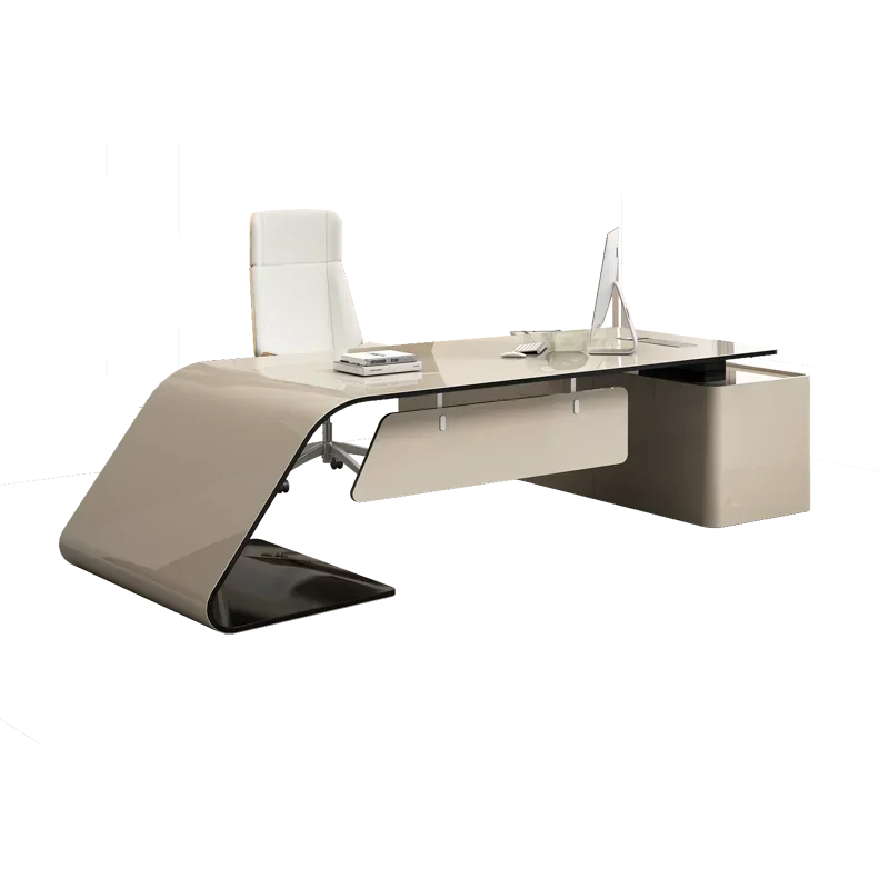 Luxury European Office Desk Wooden Study Computer Gaming Standing Office Desk Bedroom Conference Design Ufficio Home Furniture